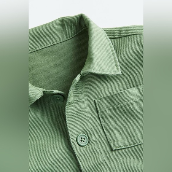 New H&M Twill Shacket - Picture 3 of 3